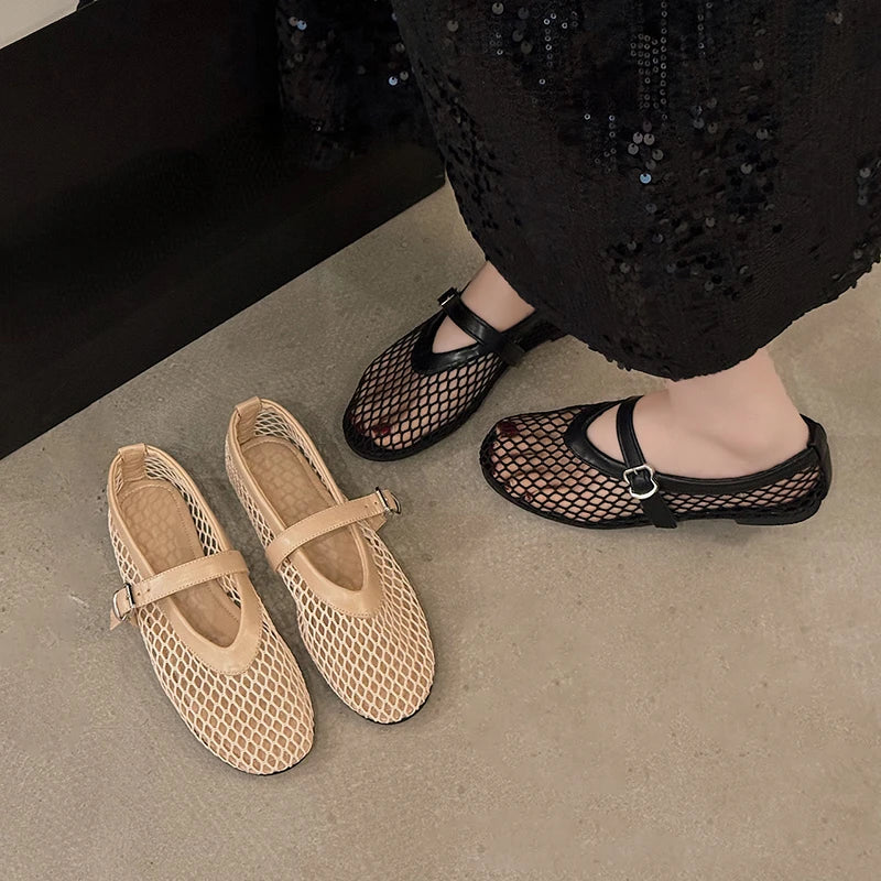 Ballerinas Mesh Shoes - Flats