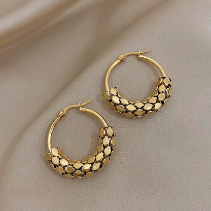 chunky earrings