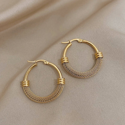 chunky earrings