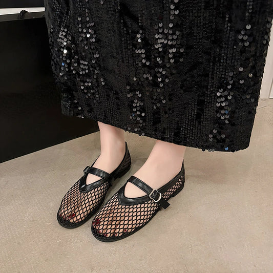 Ballerinas Mesh Shoes - Flats